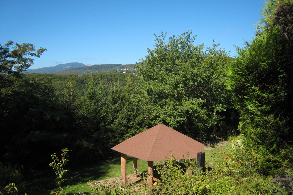 Vue sur le Jura depuis l'Espace Gasser