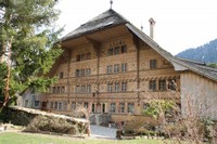 La face nord du Grand Chalet de Rossinière